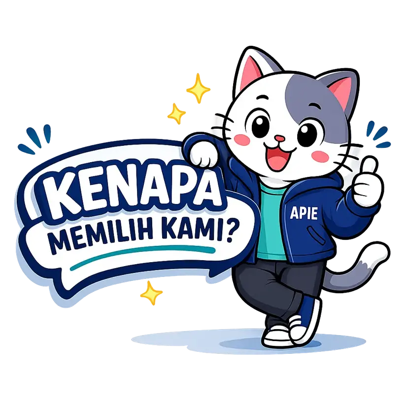 Maskot Meowcode - Keunggulan Layanan Pembuatan Website dan Optimasi SEO