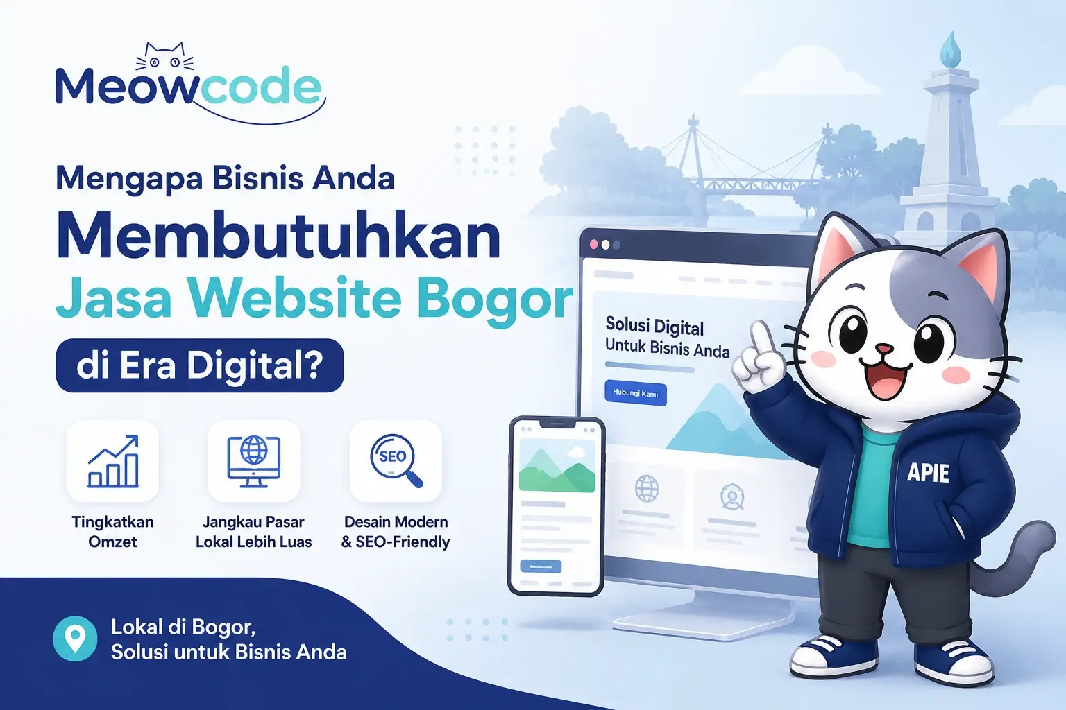 Gambar utama untuk artikel: Mengapa Bisnis Anda Membutuhkan Jasa Website Bogor di Era Digital?